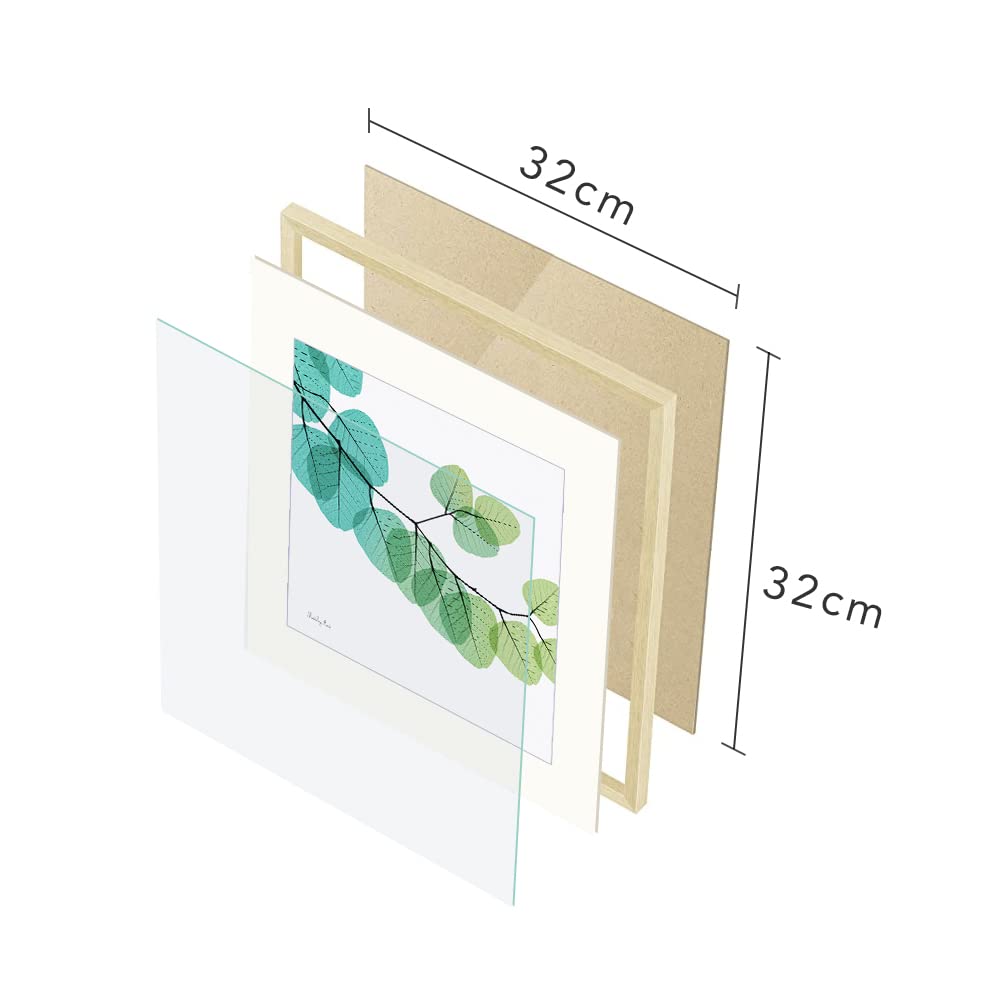 Amazon.co.jp: 絵画「葉のグラデーション」インテリア 絵 花 アート